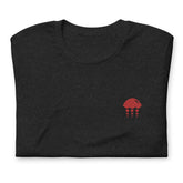 Embroidered Short-sleeve Tee - Classic Red Jelly